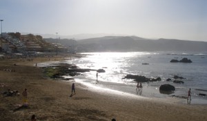 Playa de las Canteras in Gran Canaria