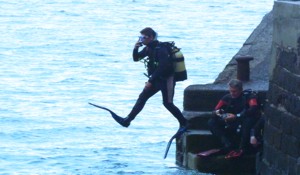 dive from shore sardina gran canaria