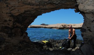 shore diving gran canaria